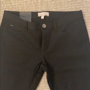 NWT Banana Republic Sloane Fit Black Sz 8